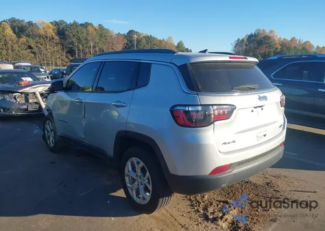 2024 Jeep Compass Latitude 4X4 from USA, damaged, VIN 3C4NJDBN1RT115645